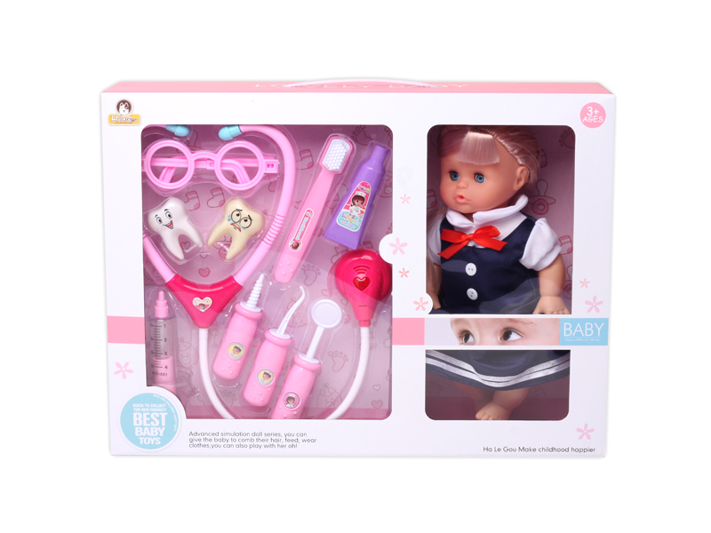 12 Inch Doll+Dentist Toys