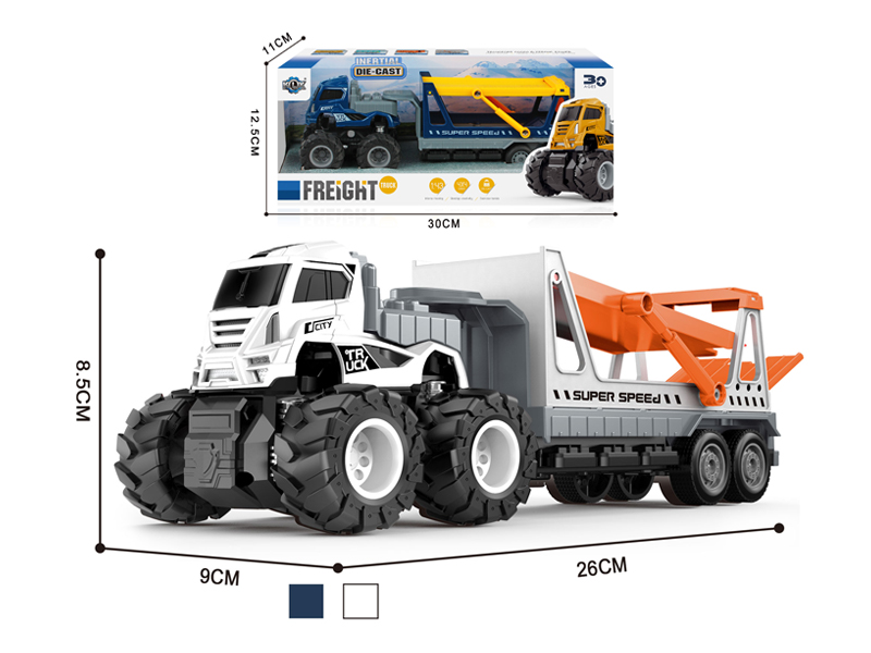 4Wd Friction Alloy Double-Deck Trailer