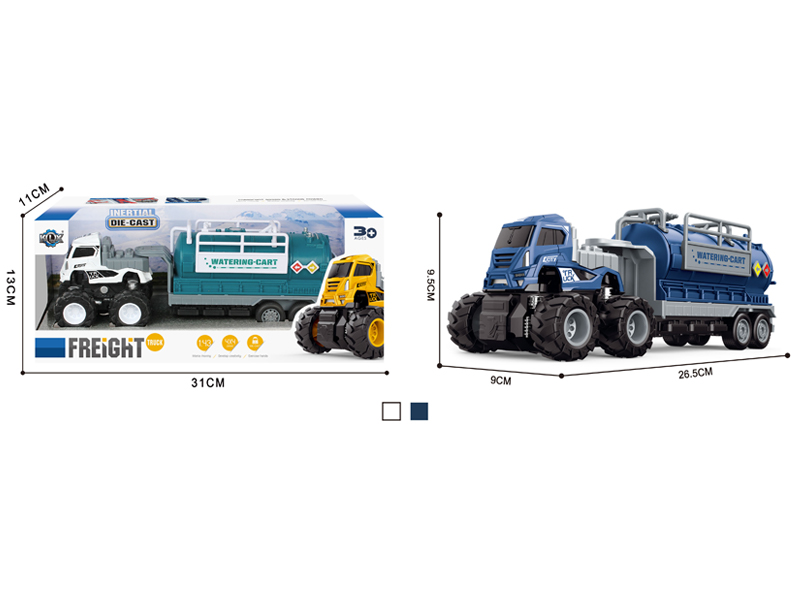 4Wd Friction Alloy Fuel Tank Car