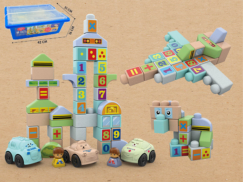 Wheat Straw Building Blocks(38pcs)