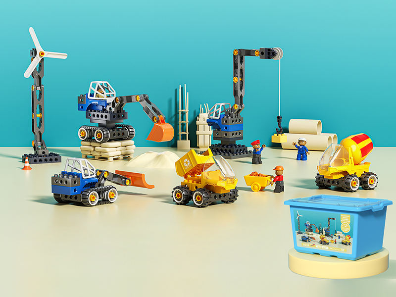 Engineering Set Building Blocks (96PCS)