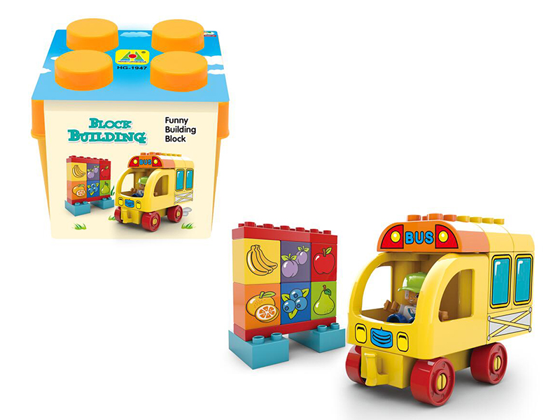 Fruit Bus Building Blocks (26pcs)
