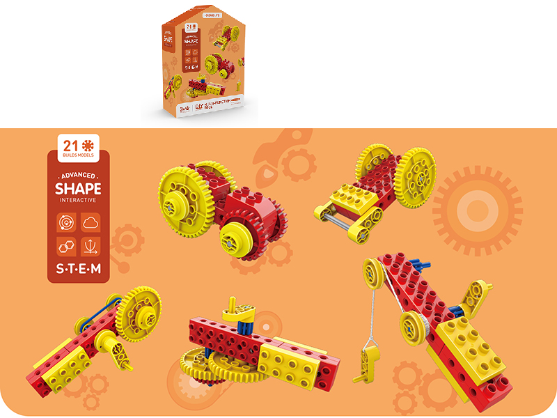 Multifunctional Tool Science and Technology Series Building Blocks (21PCS)