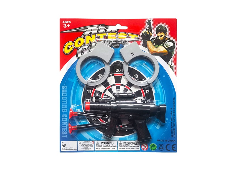 Soft Bullet Gun With Handcuff