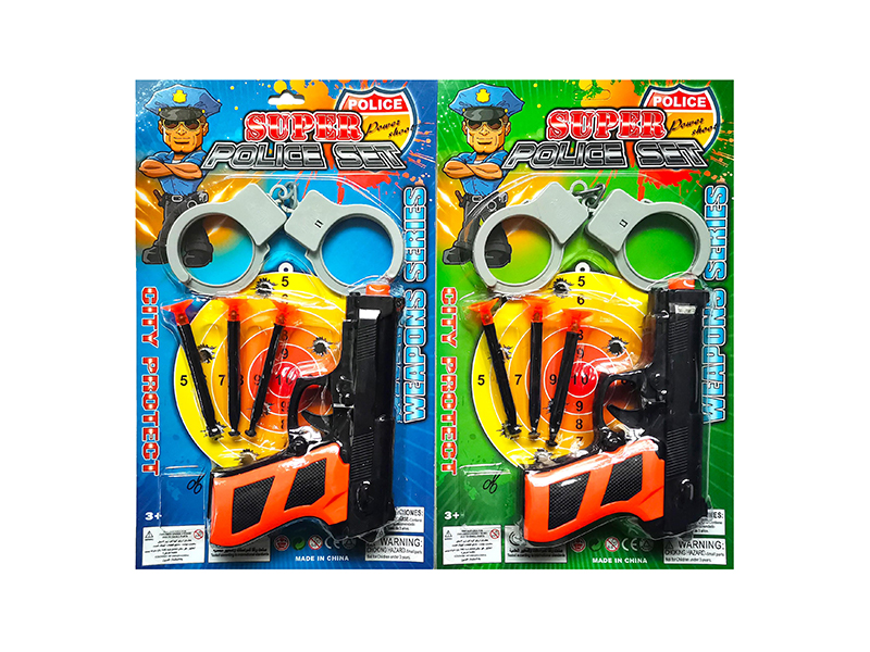 Soft Bullet Gun With Handcuff