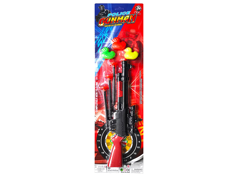 Soft Bullet Gun With 3 Duck
