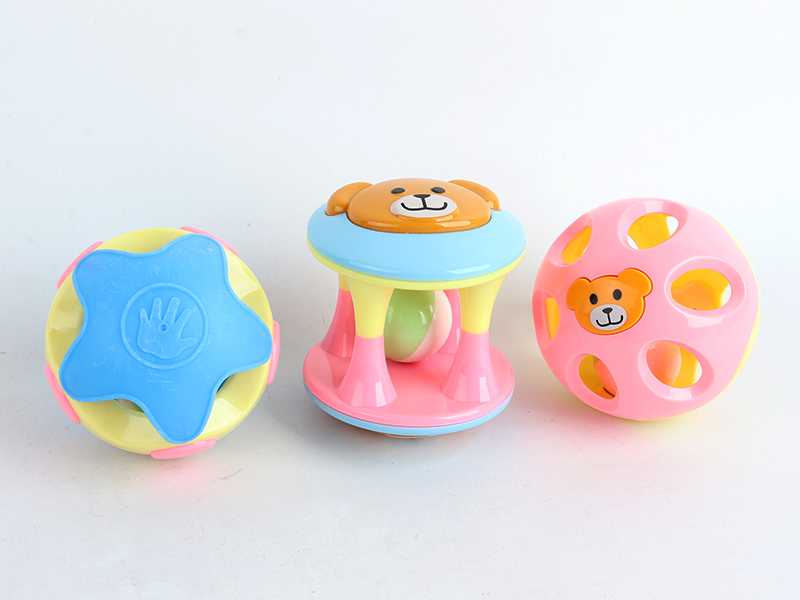 Double Color Ball Bell+Five Stars Bell+Bear Head Light Color Bell