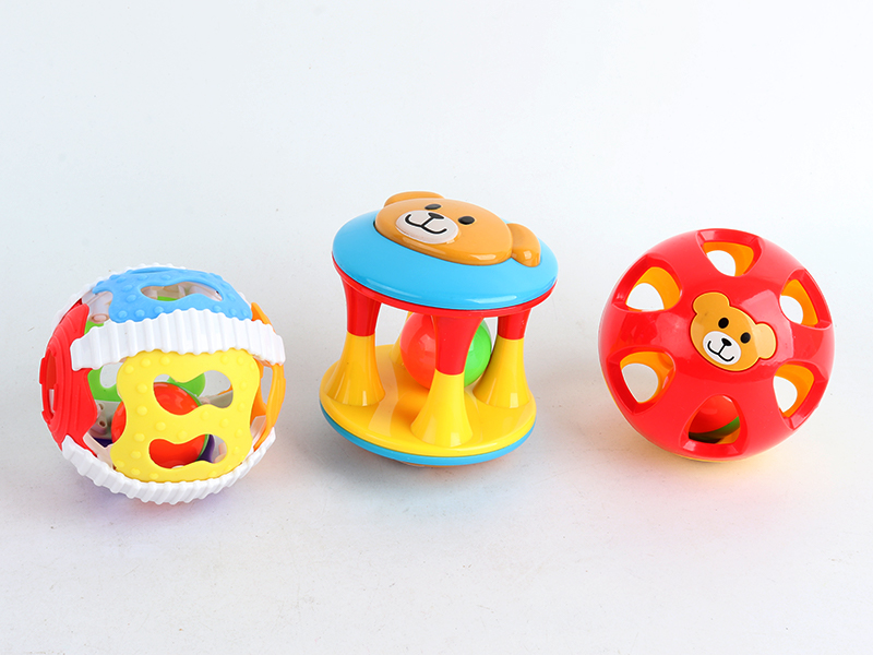 Double-Headed Bear+Two-Color Ball+Six-Color Ball
