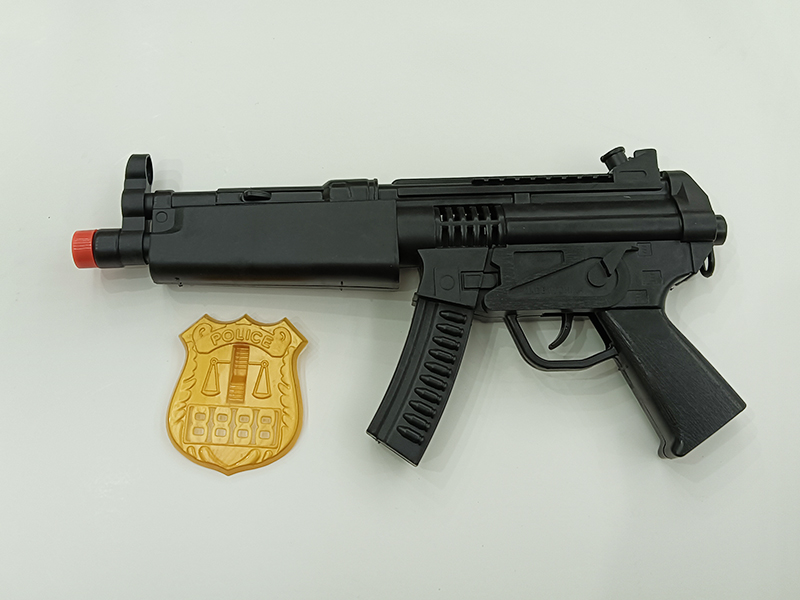 MP5 Flint Gun With Police Badge