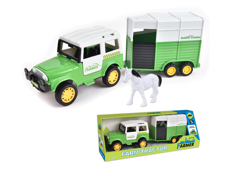 Slide Jeep Carriage+Horse