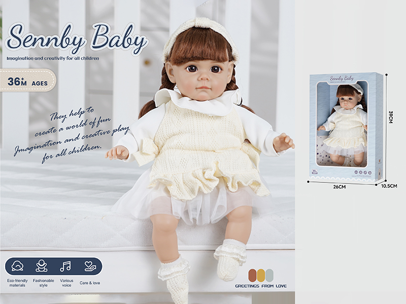 14 Inch Cotton Body Simulation Ic Doll