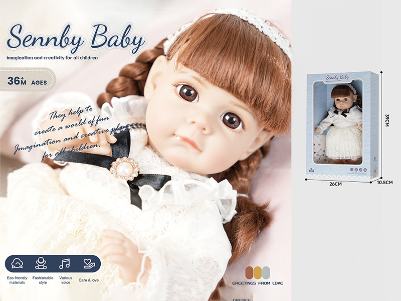 14 Inch Cotton Body Simulation Ic Doll