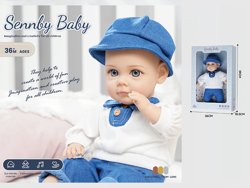 14 Inch Cotton Body Simulation Ic Doll