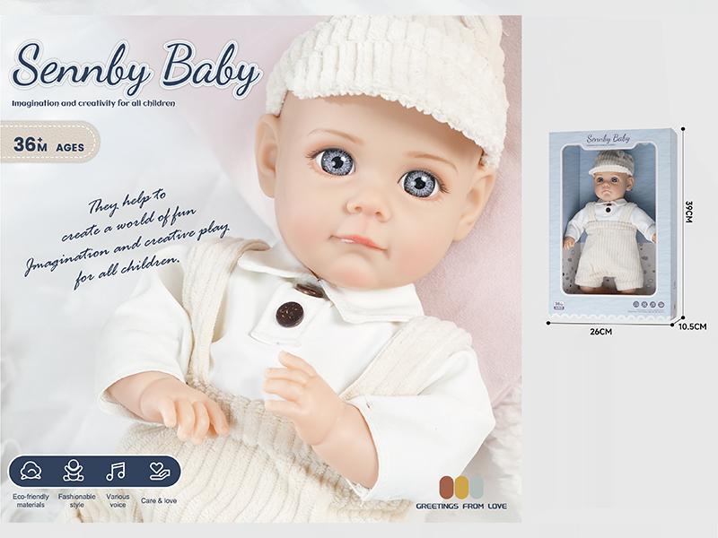 14 Inch Cotton Body Simulation Ic Doll