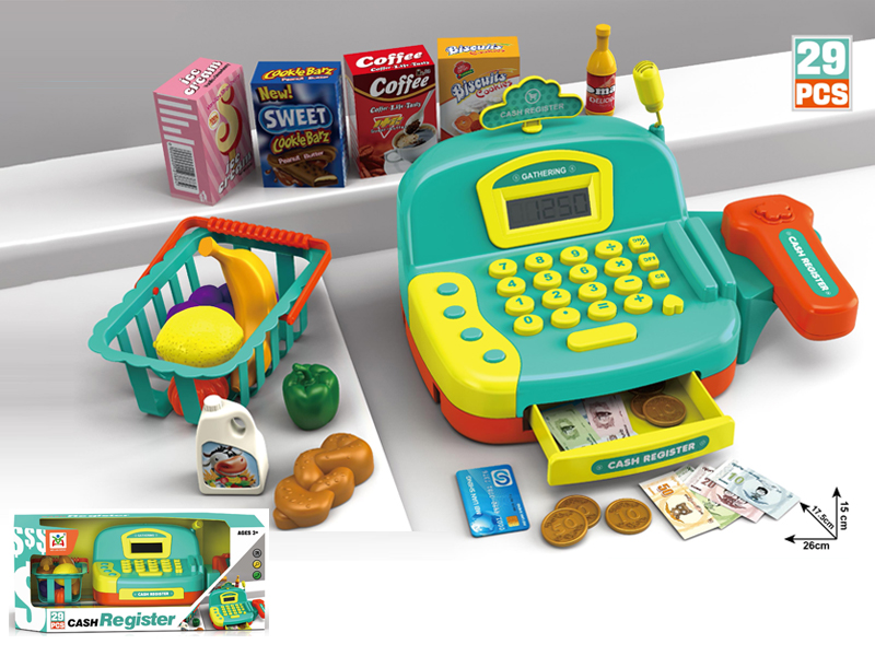 29Pcs Intelligent Cash Register Set