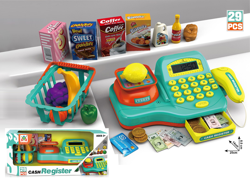 29Pcs Intelligent Cash Register Set