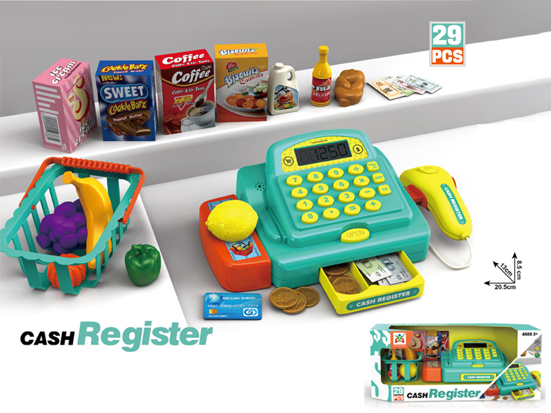 29Pcs Intelligent Cash Register Set