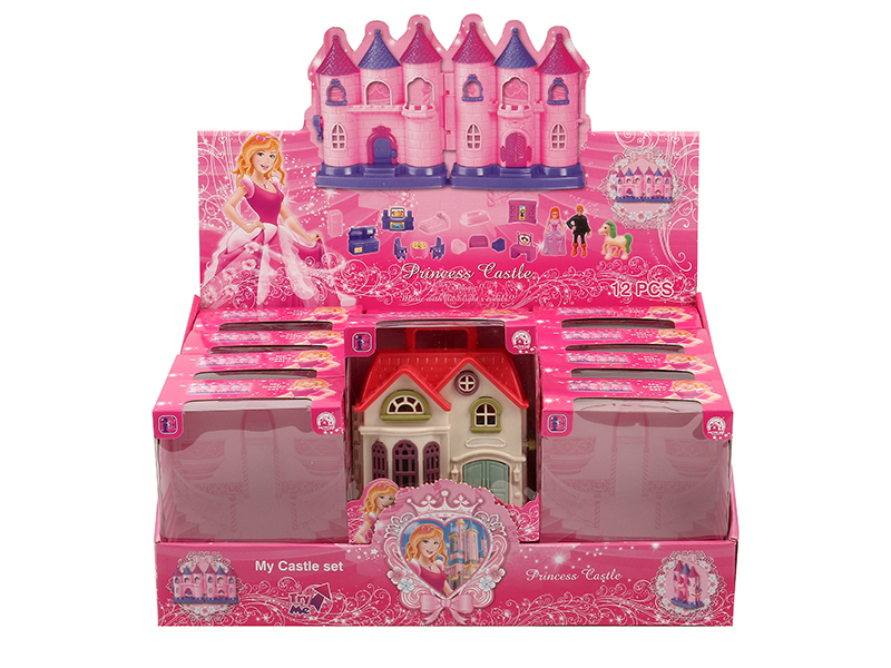 Mini Villa + Furniture(12PCS/Display Box)