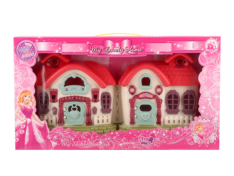 Villa With Flash Lights And Music