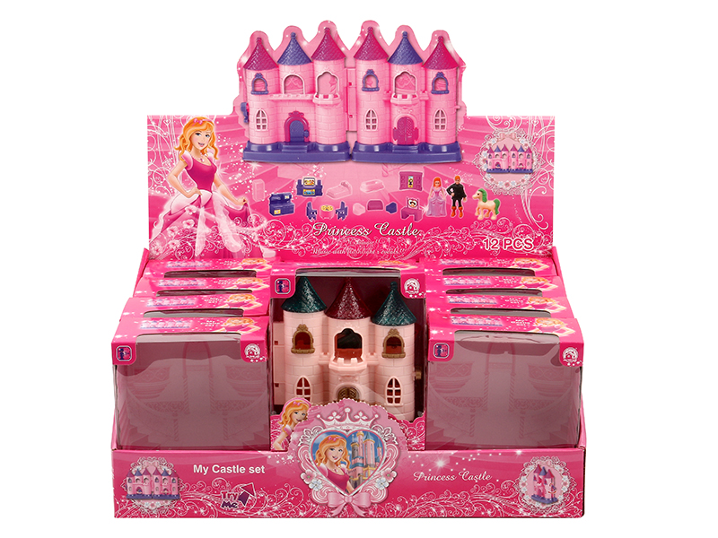 Mini Castle + Furniture(12PCS/Display Box)