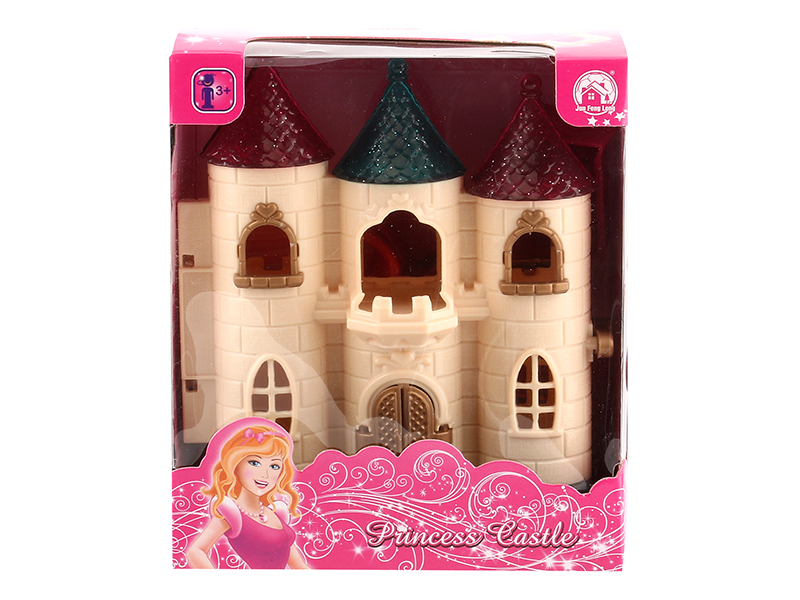 Mini Castle With Furniture