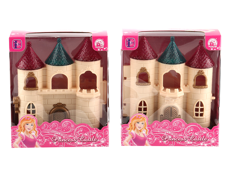 Mini Castle With Furniture