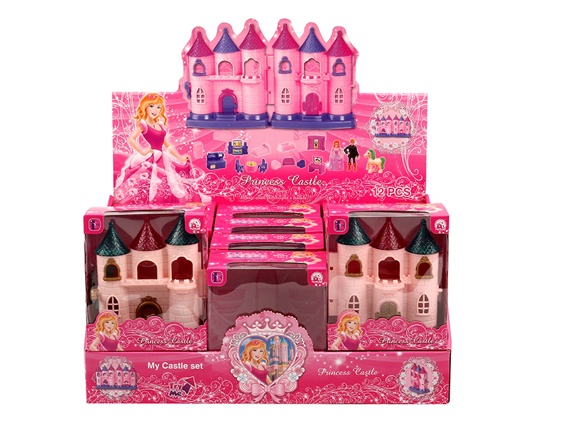 Mini Castle + Furniture(12PCS/Display Box)