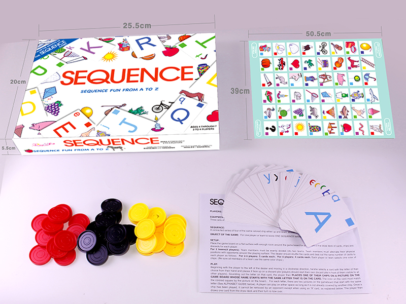 Animal Sequence Chess And Card