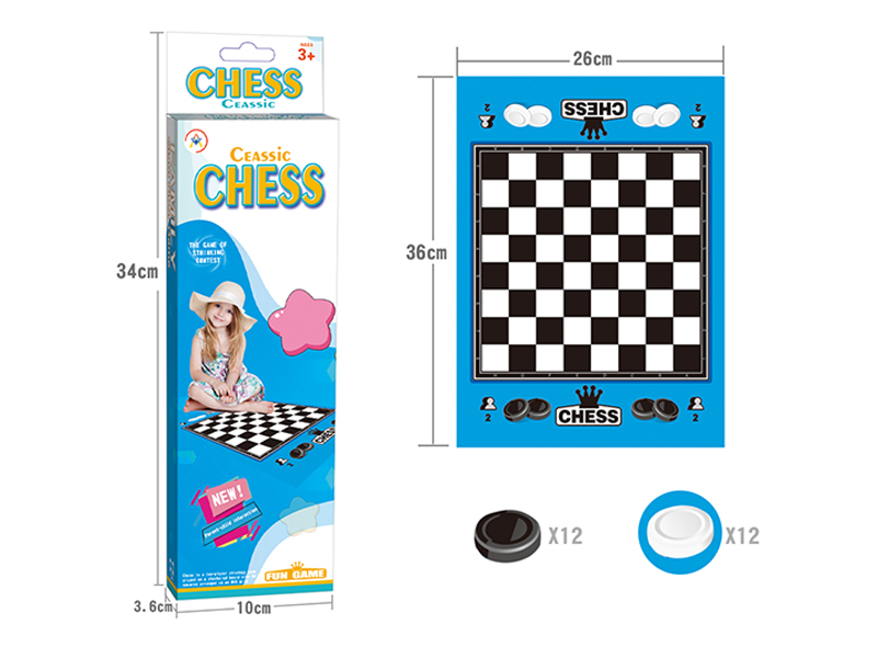 Black And White Chess/Cloth Chessboard