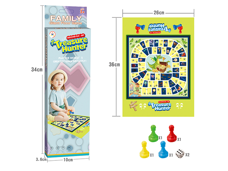 Treasure Hunting Chess/Cloth Chessboard