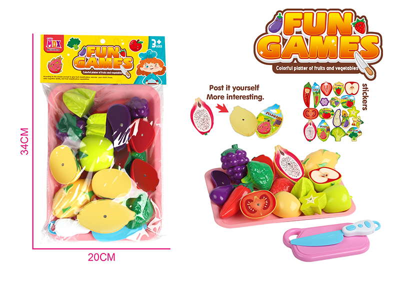 Cutting Fruits And Vegetable Set 13pcs