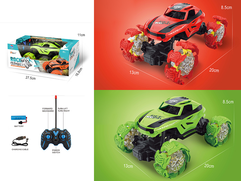 1:18 27Mhz Remote Control Off-Road Vehicle With Light