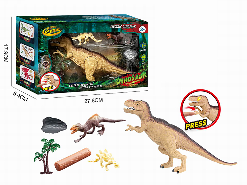 Dinosaur Set(Tyrannosaurus Rex With Lights And Sound)