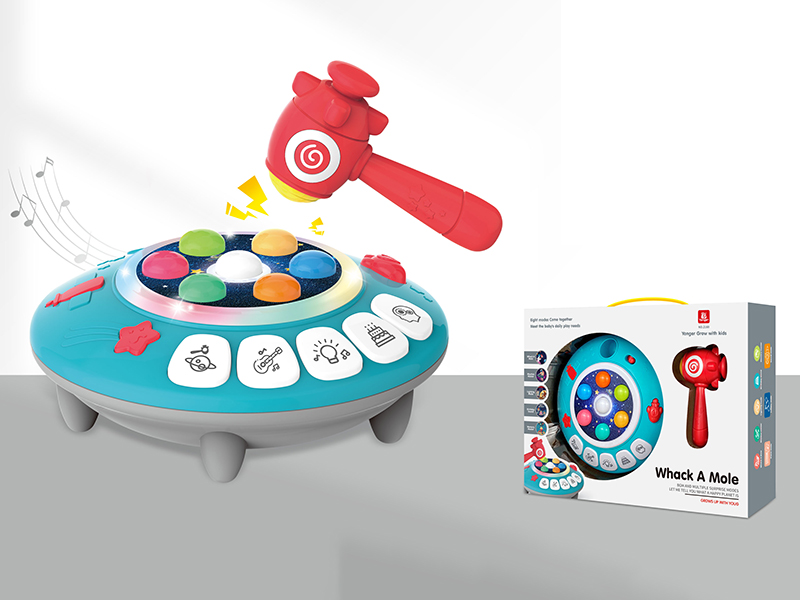 Multifunctional Whack-A-Mole (8 Modes) With Lights And Music