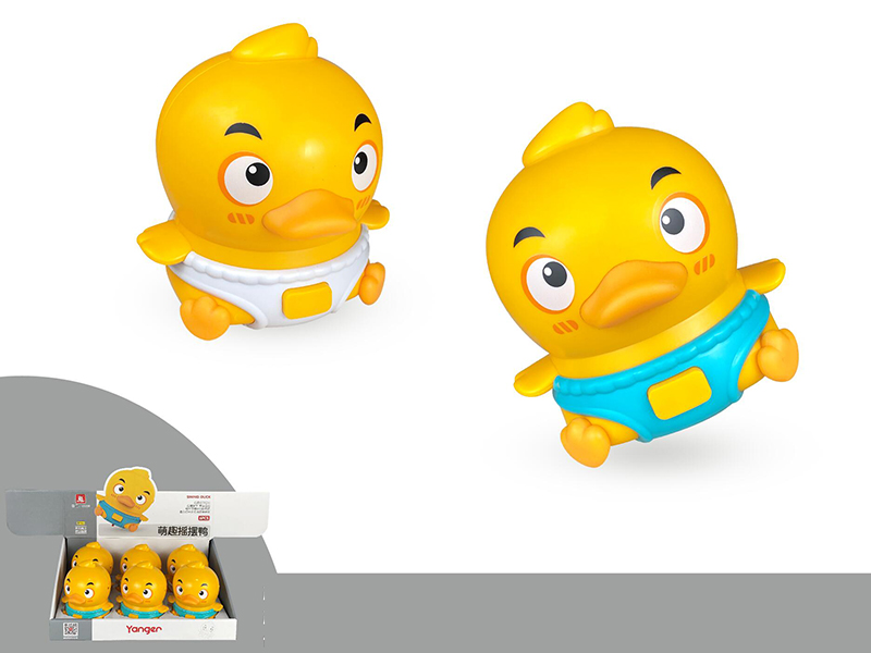 B/O Swinging Duck With Lights And Music 6pcs