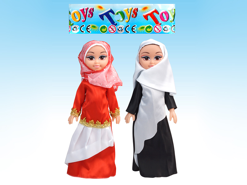 (2)Muslim Doll(40 Seconds Arabic IC)Included Battery
