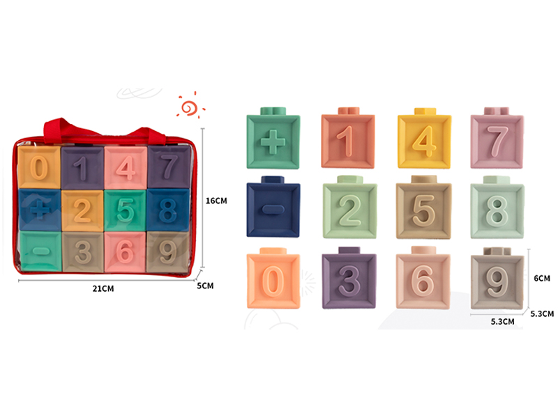 12PCS Square Vinyl Ball