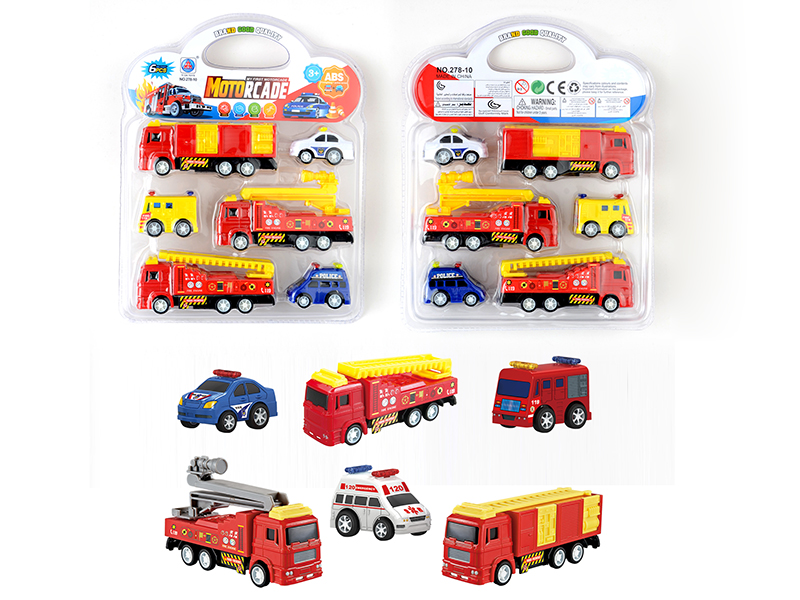 Pull Back Fire Engine