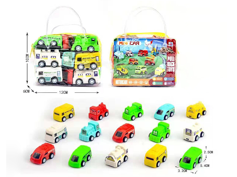Pull Back Car 15pcs