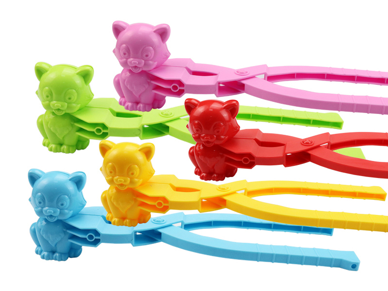 Large Size Cat Shape Snowball Clip