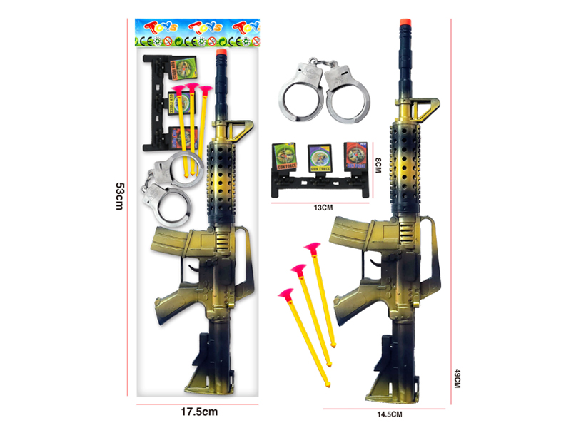 Soft Bullet Gun Police Set