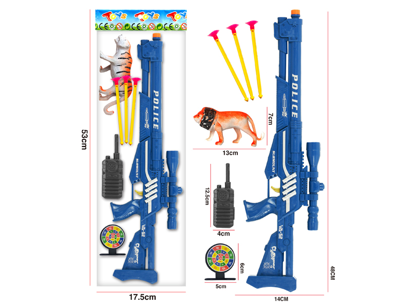 Soft Bullet Gun Police Set