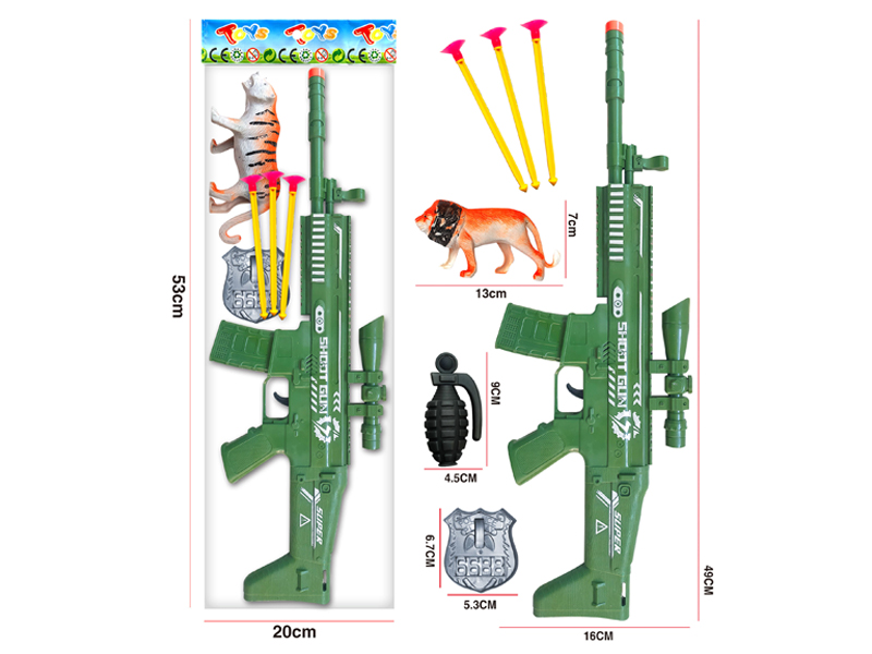 Soft Bullet Gun Police Set