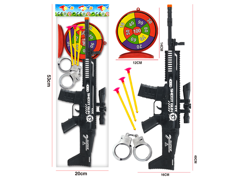 Soft Bullet Gun Police Set