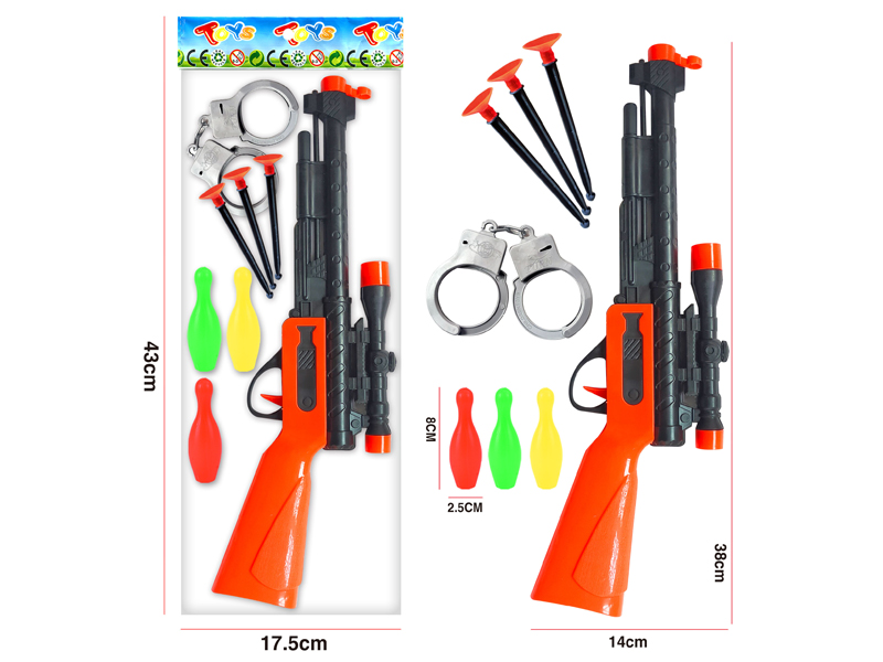 Soft Bullet Gun Police Set