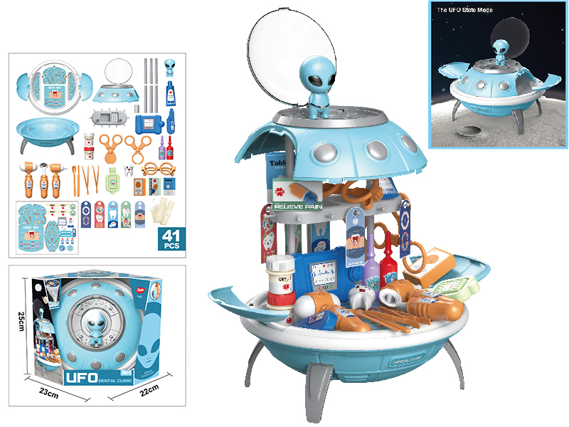 UFO Dental Clinic Storage Backpack 41pcs