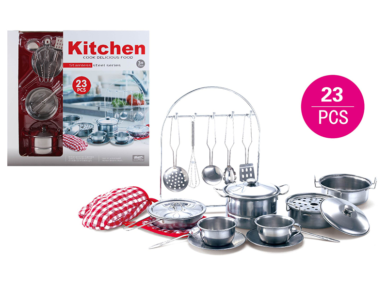 Stainless Steel Kitchen Set 23PCS