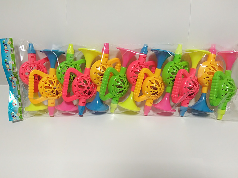 Trumpet Rattle 12pcs