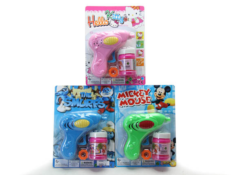 Solid Color Inertial Bubble Gun