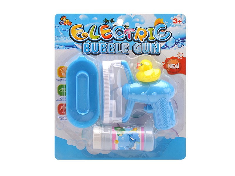 B/O Bubble Gun + Fan(With Duck)